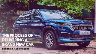 Our First Vlog || BTS of delivering a Skoda Kodiaq L&K || LUXOTICA AUTOMOBILES