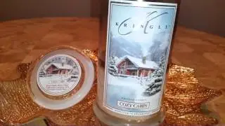 Kringle Candle Review, Cozy Cabin