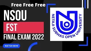 NSOU BDP FST Final Exam Answer 2022    FST Exam Answer 2022    FST MCQ Answer For Exam