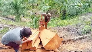 potong belah kayu matasan