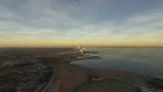 Sunrise Flight from Landskrona Airport (ESML) Sk&aring;ne, Sweden to Malm&ouml; Airport (ESMS) Scania, Sweden