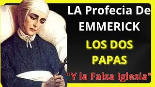 🔴 La Profec&iacute;a de EMMERICK los dos Papas y el FIN DE LA IGLESIA