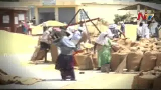 NTV Focus on Farmers Problems at IKP Center in Nalgonda District