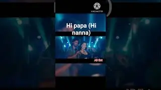 Odiyamma Song (Part 1) | Hi Papa | Hi Nanna | #shorts #hinanna #hipapa #bgm #nani #moviesongs #songs