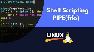 Linux Pipe | Fifo #bashscripting  #linux #shellscripting #linuxforbeginners #devops