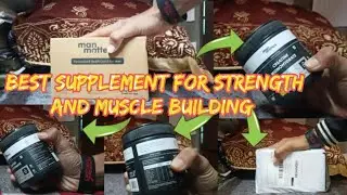 ✅BEST👌 SUPPLEMENT FOR 💪 STRENGTH AND MUSCLE BUILDING ✅#unboxing #review #subscribe #blogger #tips  