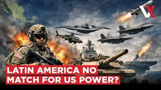 Latin America Vs US | How Strong Are LATAM Militaries Against America? Military Comparison | VERTEX