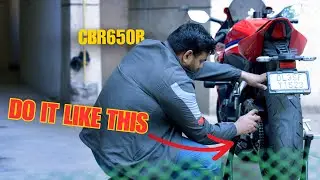 Most Riders Clean Their Chain WRONG &ndash; Do This Instead (CBR650R)