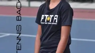 The Tennis Backhand with Elite Junior Tennis Player Rai Aquino