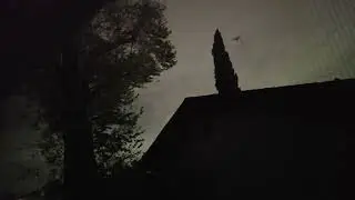 1:36am Dec 24, 2025 - Very Gusty Windy SSE Winds, Rain Break, Winds Picking Up Still, California