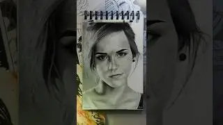Emma Watson realistic pencil sketch #howtodraw #emmawatson #pencildrawing