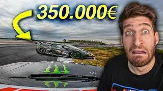 I almost CRASHED into a LAMBO