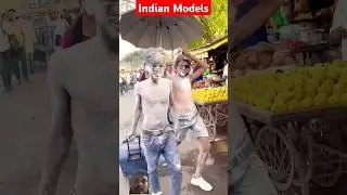 Desi Models Walk 🔥 #models #prank #funny #shorts