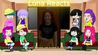 KPop Demon Hunters React To Themselves / TikToks + Memes / Huntrix & Saja Boys / Gacha React