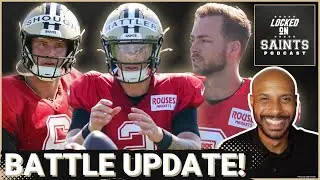 COMPETITION: New Orleans Saints' Spencer Rattler EMERGES as Frontrunner in Quarterback Battle