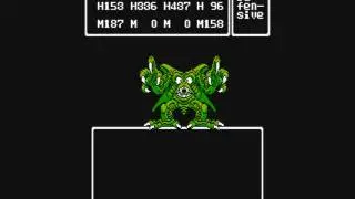 Dragon Warrior 4 - Battle with Necrosaro