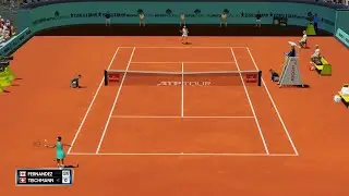 AO Tennis 2 - Leylah Annie Fernandez vs Jil Teichmann PS5 Gameplay