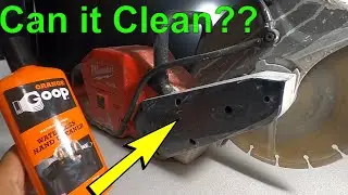 Can It Clean?? (Orange Goop Cleaning Power Tools)