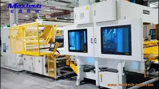 Automatic mattress packaging machine