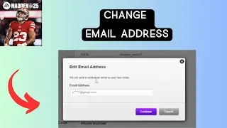 How to Change Email Address In EA SPORTS Madden NFL 25