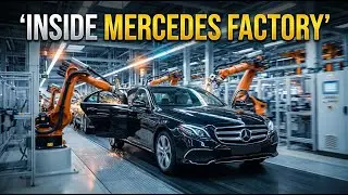 Mercedes‑Benz E‑Class Are Manufactured | Inside the German Luxury Car Factory (Full Process)