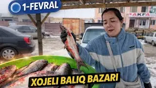 1-ФЕВРАЛЯ ХОЖЕЛИ БАЛЫК БАЗАРЫ БАХАЛАРЫ 