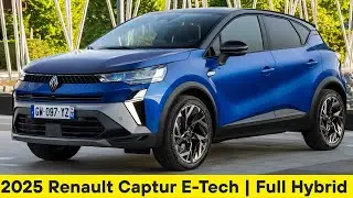 2025 Renault Captur E-Tech &ndash; Interior, Exterior & Test Drive Experience | Full Hybrid