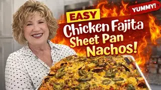 The BEST Chicken Fajita Nachos | Easy Dinner or Game Day!