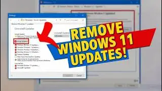 How To Uninstall Windows Updates In Windows 11 | Easy Step-By-Step Guide
