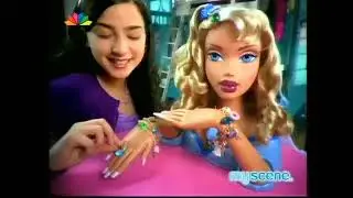 My Scene Totally Charmed dolls + Stylin' Head commercial (Greek version, 2007)