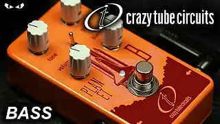 Crazy Tube Circuits - Planet B Bass Overdrive - BASS Demo