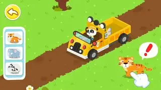 Baby Panda Care for Animal - Take Care of Tiger, Elephant, and Zebra - Little Panda