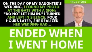 My daughter banned me from her wedding - her “happy day” ended right there...