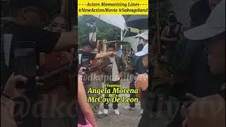 Angela Morena & McCoy de Leon | Actors Memorizing Lines #Salvageland #shorts