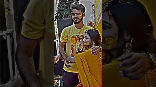Haldi ceremony||Brother sister wedding love video || #shorts #wedding #viral