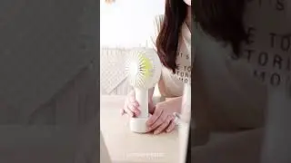Refreshing Spray Portable Fan