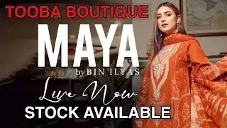 MAYA BY BINILYAS|| latest embroided collection|| vol 2022