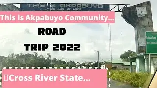 A Drive through Calabar, Cross River State to Akpabuyo Community Nigeria