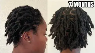 7 Month Loc Update with PICTURES | Comb Coils Type 4 Hair | Vegamour Gummies and Growth Serum |