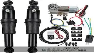 TCMT Rear Air Ride Suspension & Electric Center Stand Fit For Harley Touring Road King Road Glide S