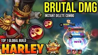 HARLEY BEST BUILD 2022 | BUILD TOP 1 GLOBAL HARLEY GAMEPLAY | MOBILE LEGENDS ✓