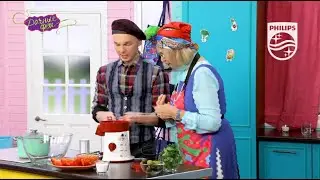 Мультирезка Philips HR1388: рецепт салата Мазурка