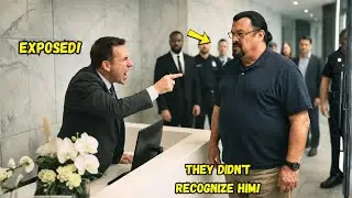 STEVE SEAGAL WALKED INTO HIS OWN COMPANY &mdash; EMPLOYEES TOLD HIM TO LEAVE.