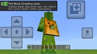 NEW Pick Block Button Added to Minecraft Pocket Edition