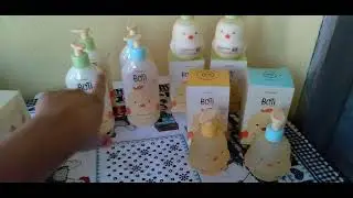 Produtos boti baby do boticário, kit casca