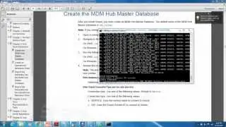 Part2  Informatica MDM 10 HF2 Installation on Windows -  Database, Create Schema