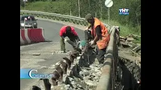 2012/06 &ndash; Ремонт моста через Улейму