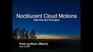 Noctilucent Cloud Motions