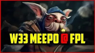 w33 Meepo @FaceIT Pro League Dota 2