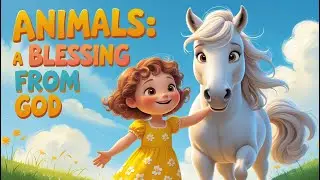 God Made Animals with Love | Christian Song for Toddlers